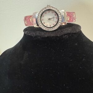 Elegant Pink Women's Watch